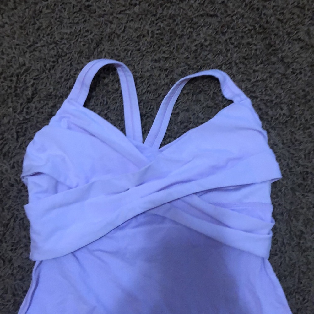 Lululemon Wrap It Up Tank With Built-In Bra Size … - image 3